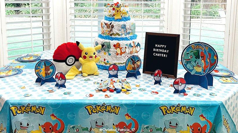 Pokemon party decorations